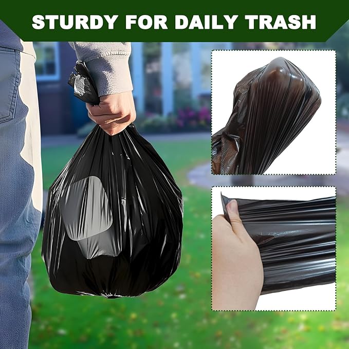 Dog Waste Bags 100 Pcs, Dog Waste Can Liners for 5L Dog Poop Trash Can Outside, 5 Pack Dog Poop Bags Rolls, Dog Poop Bags for Outdoor, Poop Bags for Dogs (100 PCS)