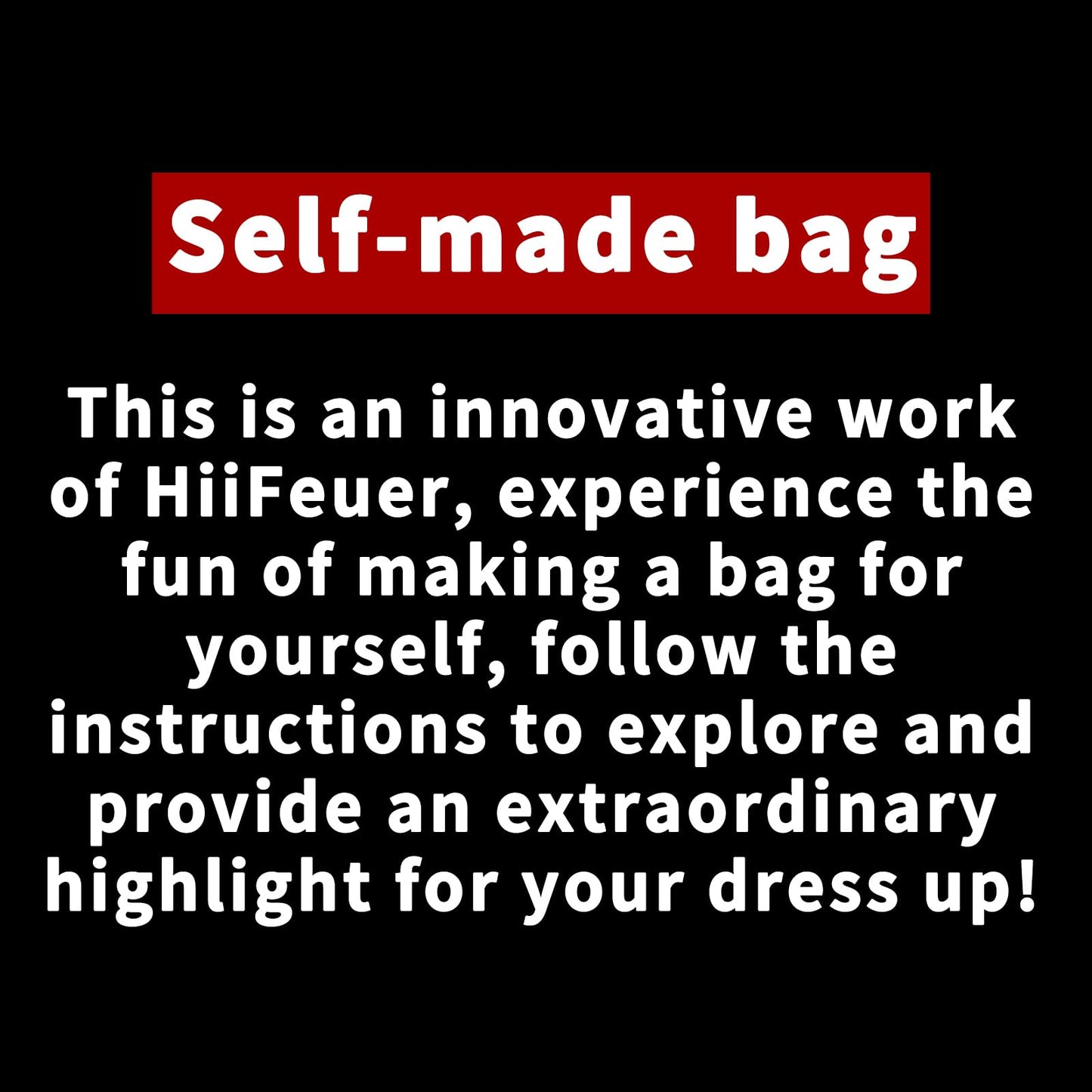 HiiFeuer Viking Craft Kits Belt Bag, Vintage DIY Kits Medieval Faux Leather Side Pack, Portable Belt Pouch for Ren Faire (Black A)