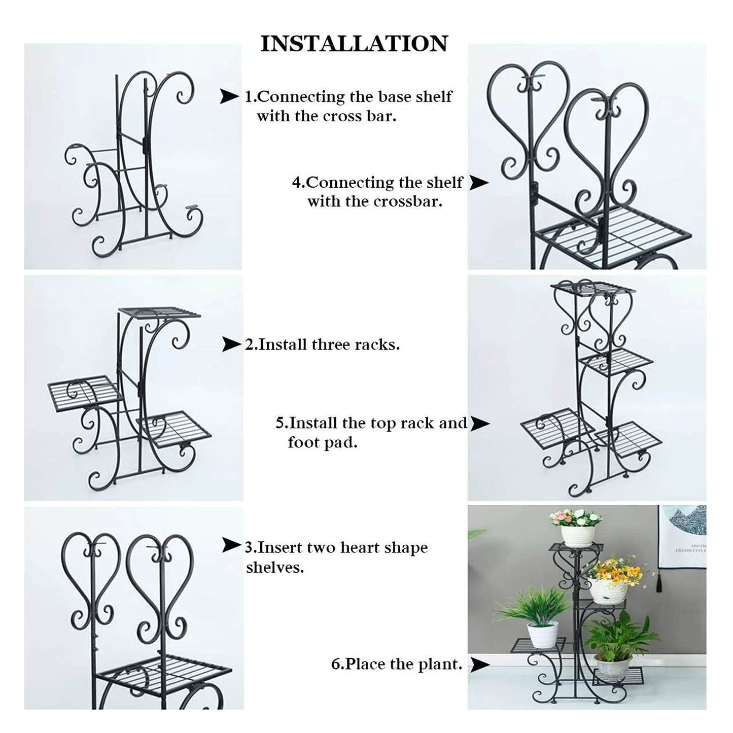Plant Stand Plant Stand Tricycle Plant Stand Flower Pot Cart Bicycle Holder Rack for Home Garden Patio Flower Stands (Color : Coffee)