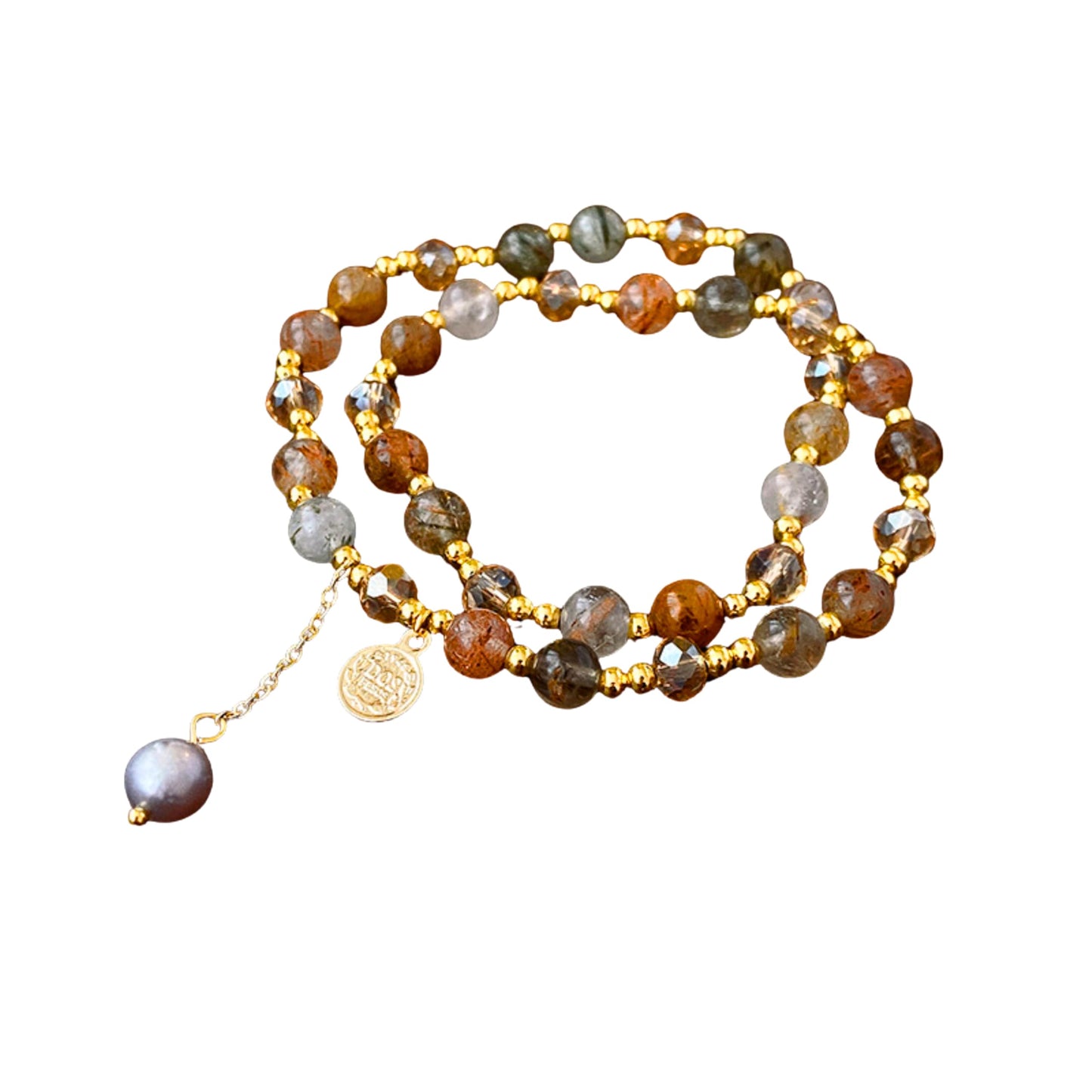 Harmi&Aur pink pearl bracelet layered bracelets for women stacking bracelets gold beaded bracelets bridesmaid bracelets gift for Women