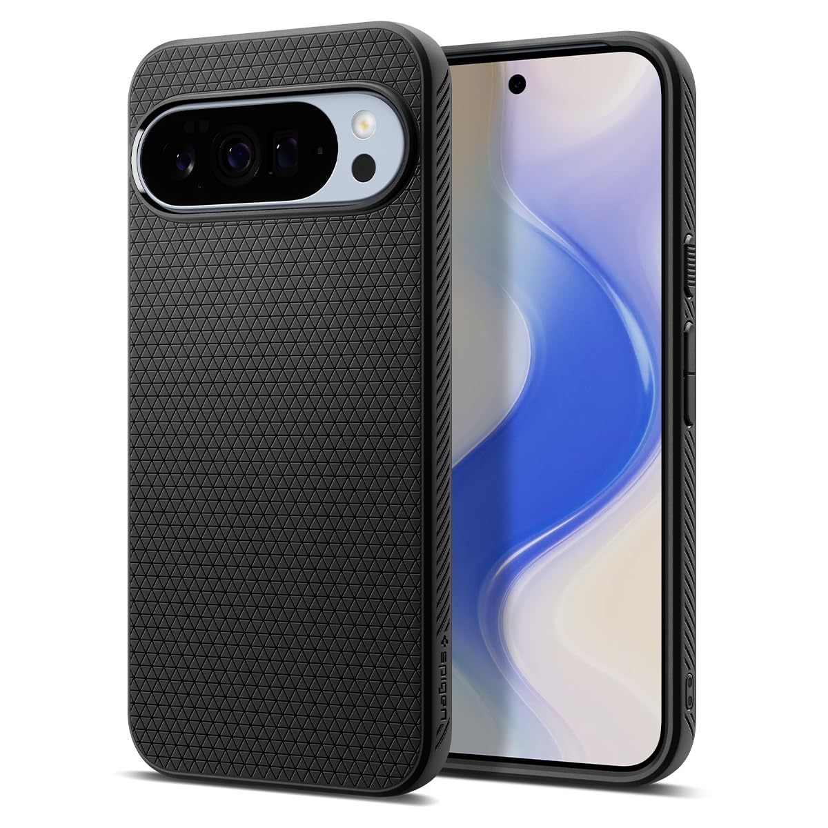 Spigen For Pixel 10 Pro Xl Case, Liquid Air (2025) [No Magnet Ring] [Military-Grade Protection] - Matte Black