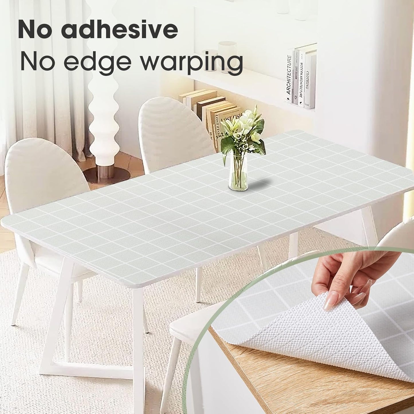 Beautysaid Shelf and Drawer Liner for Kitchen Cabinet, Non Adhesive Non Slip Shelf Paper Waterproof Washable Thickened for Dresser Pantry Shelve Bathroom Protector Liner(Light Green,12 in x 10 FT)
