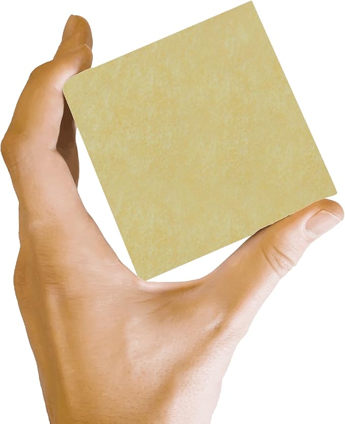 50 Gold Parchment 65lb Cover Weight Paper - 4" X 4" (4X4 Inches) Square Photo|Card|Frame Size - Printable Cardstock Colored Sheets Old Parchment Semblance