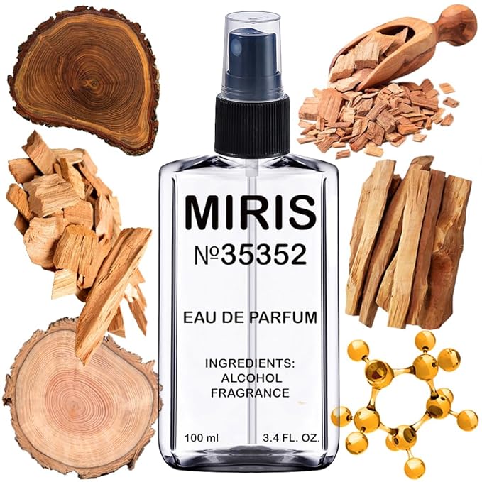 MIRIS No. 35352, Inspired by Molecu 04, Long-Lasting Unisex Eau de Parfum for Women & Men, Spray 3.4 Fl Oz / 100 ml