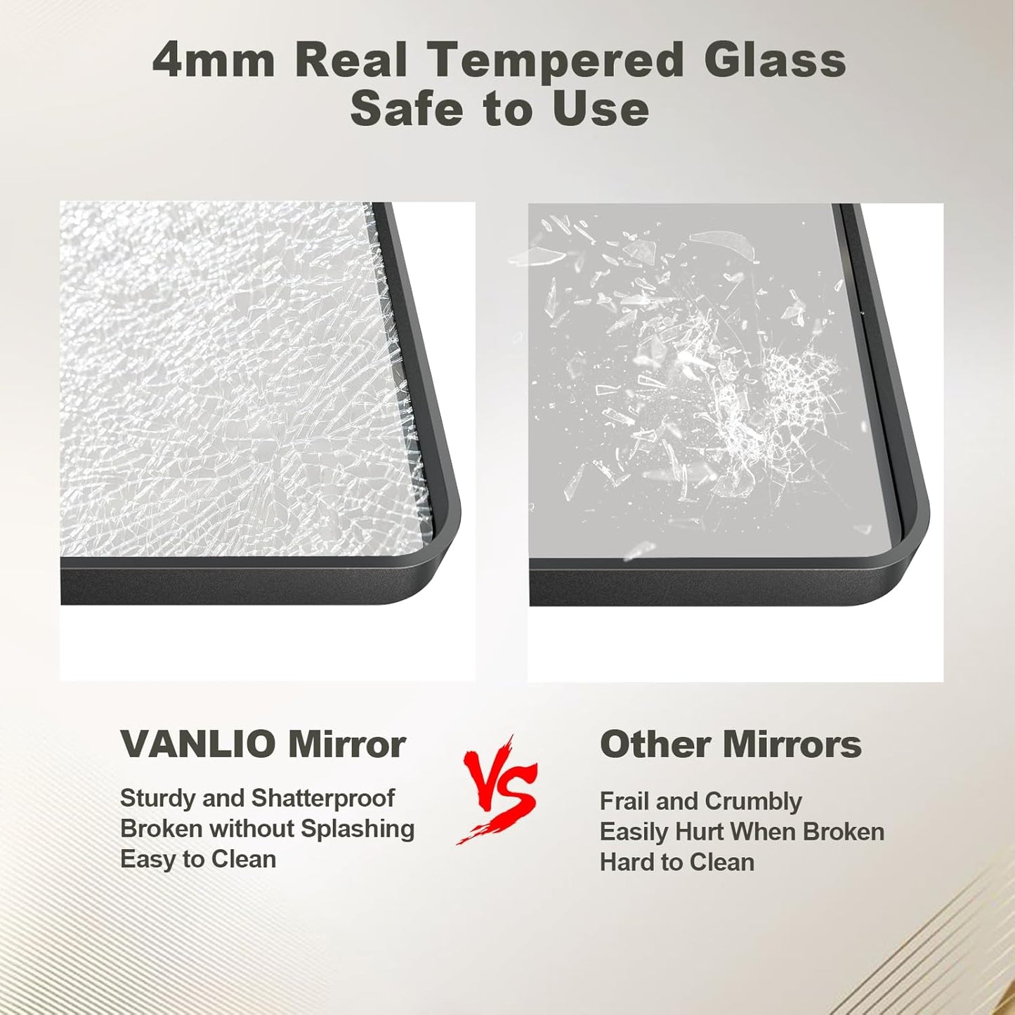 22x30 Inch Black Metal Framed Mirror for Bathroom, Matte Black Vanity Mirror, Rounded Rectangle Bathroom Mirror, Anti-Rust, Shatterproof (Horizontal/Vertical)