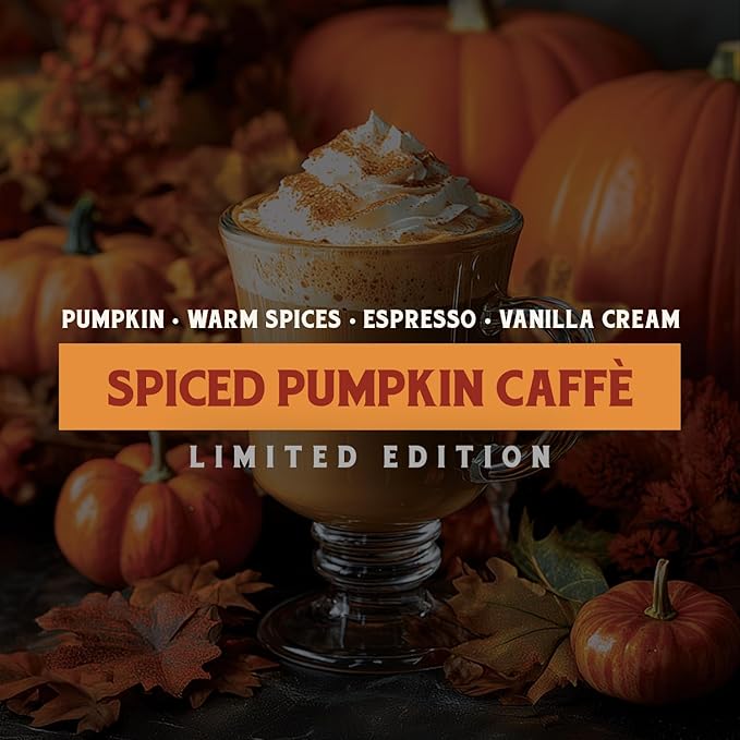 CAMPANELLI Plant-Powered Surface Cleaner – Luxury Fragrance-First Formula for Kitchen, Bathroom & Home – Non-Toxic, Eco-Friendly, 20 oz - Spiced Pumpkin Caffè Scent (Limited Edition)