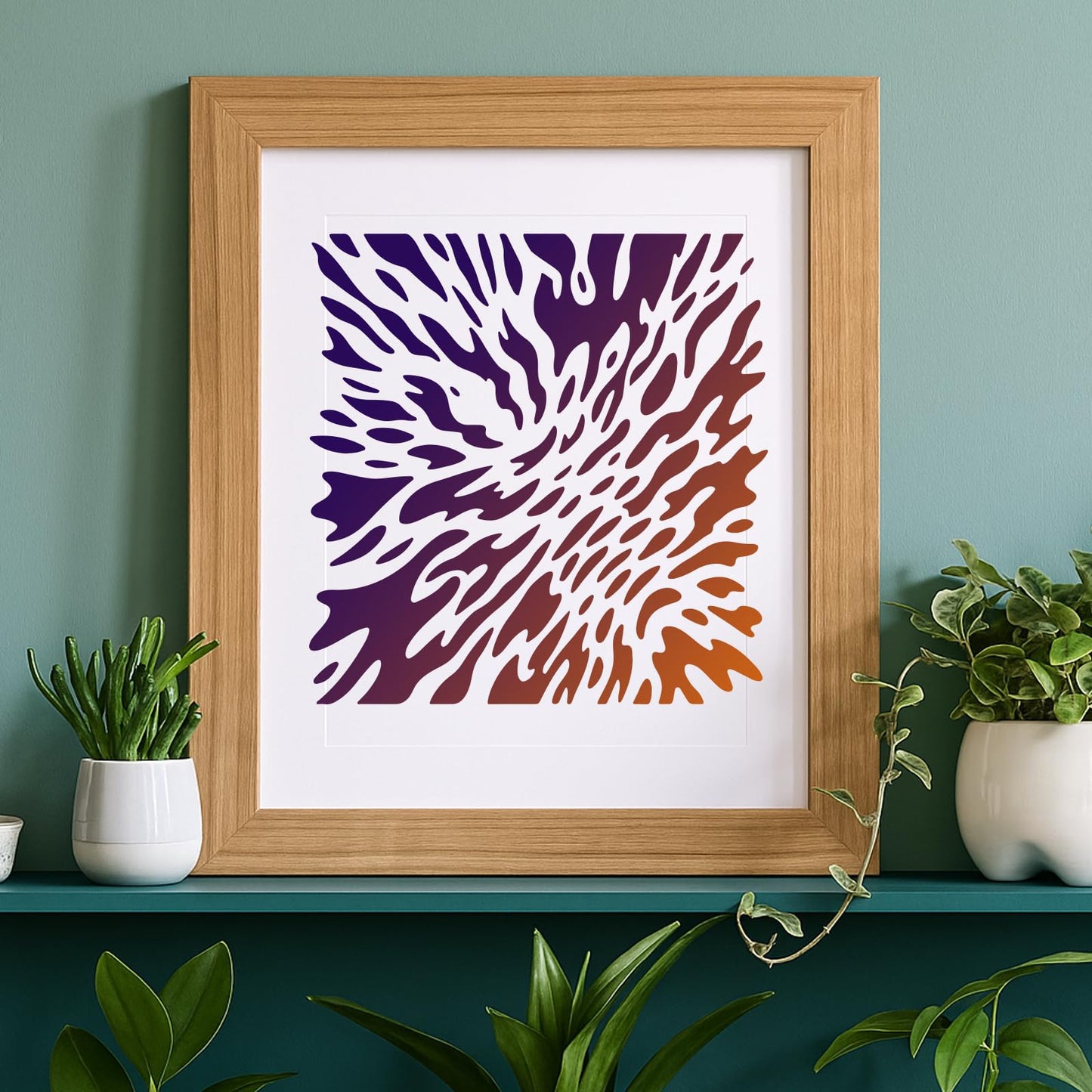 beinkmake 16Pcs Layering Stencils for Painting Geometric Texture Stencil PET Painting Templates Tree Bubble Waves Inlay Border Stencils for Furniture Reusable DIY Craft for Wall Wood Fabric