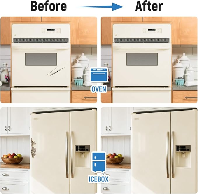 Appliance Paint Biscuit Appliance Touch Up Paint Biscuit Surface Touch Up Paint Pen Scratch Repair for Appliances Refrigerator Metal Surfaces Dishwasher Dryer Microwave Washers Biscuits