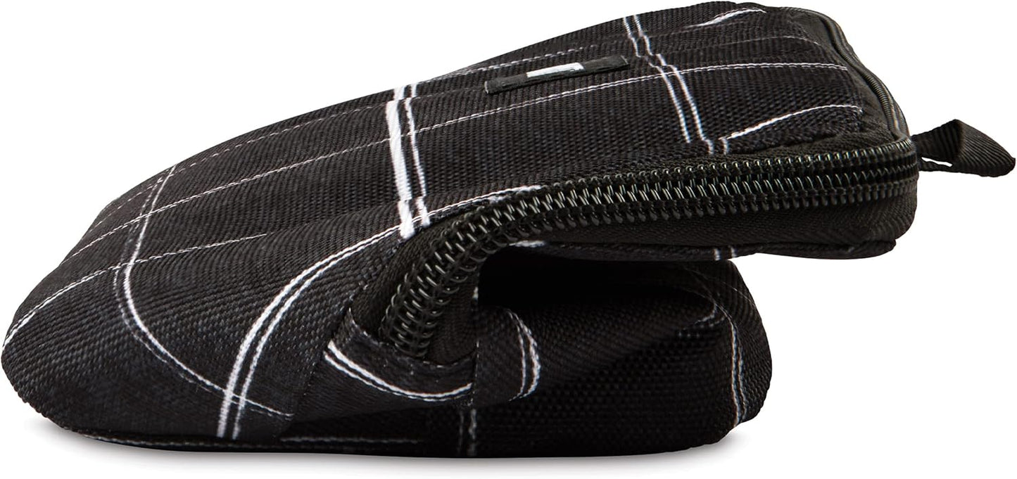 PackIt Snack Bag, Black Grid, Normal