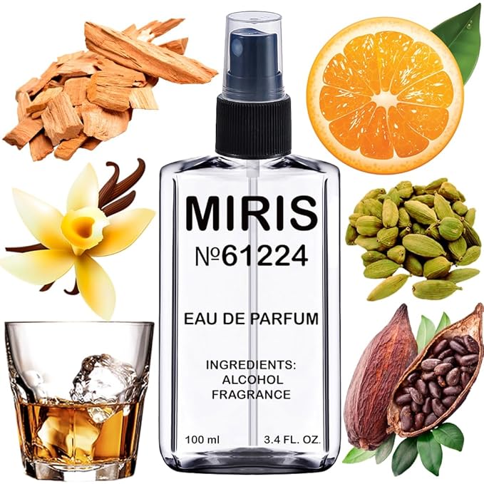 MIRIS No. 61224, Inspired by Vanilla Diorama, Long-Lasting Unisex Eau de Parfum for Women & Men, Spray 3.4 Fl Oz / 100 ml
