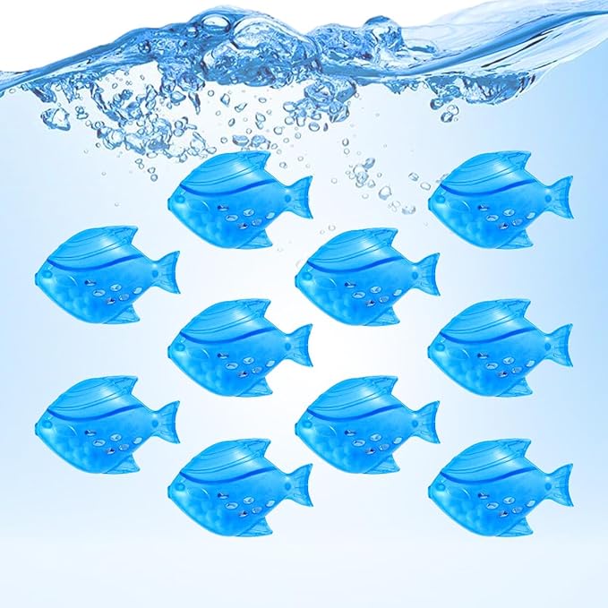 Humidifier Tank Cleaner, Raipoment Universal Humidifier filters fish Compatible with Drop, Droplet, Adorable, Warm&Cool Mist Humidifiers,Fish Tank,10pcs (Blue)
