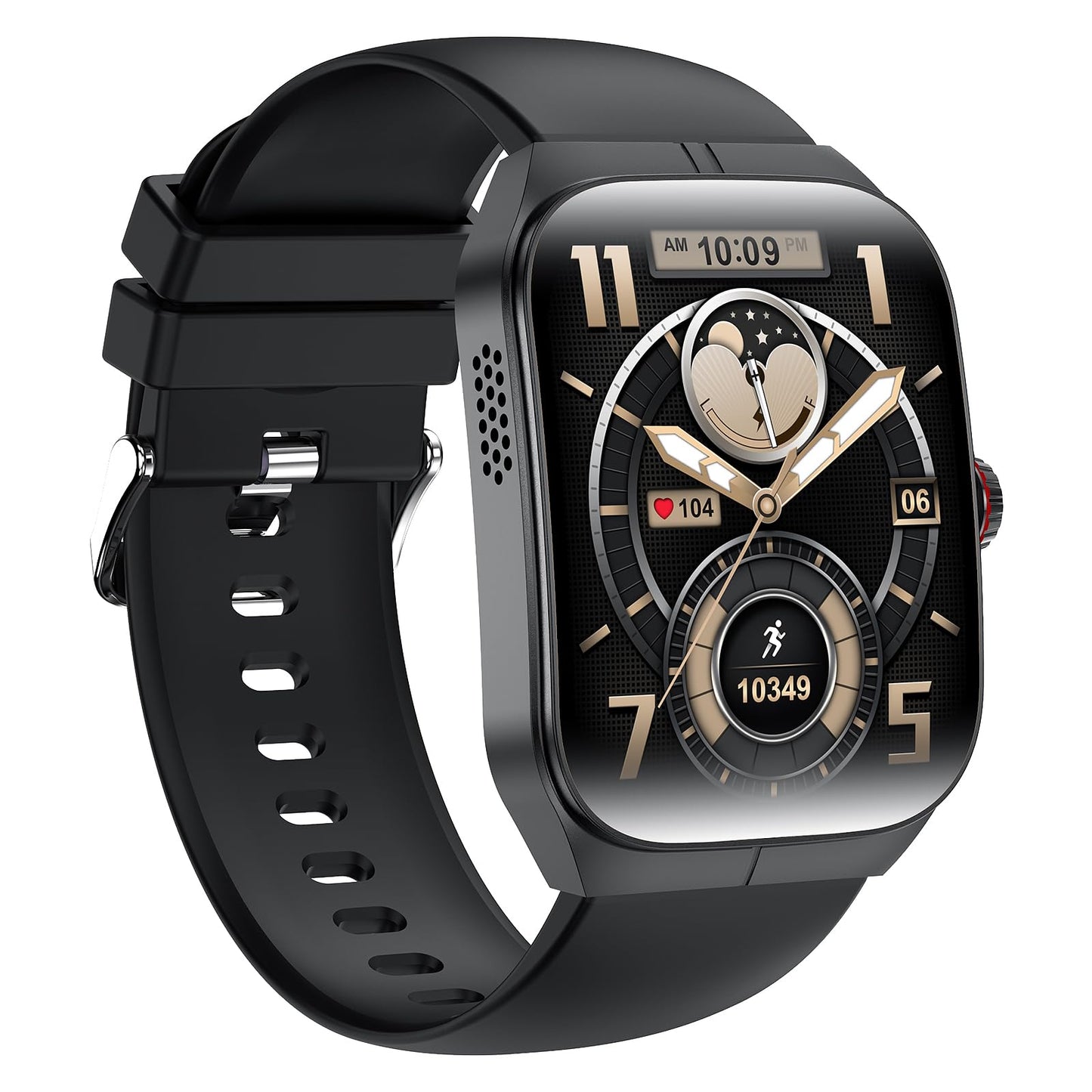 Aisenflixs Curved Screen Smart Watch, Sport Fitness Tracker, Call Message Notification, Health Monitoring, For Android Ios