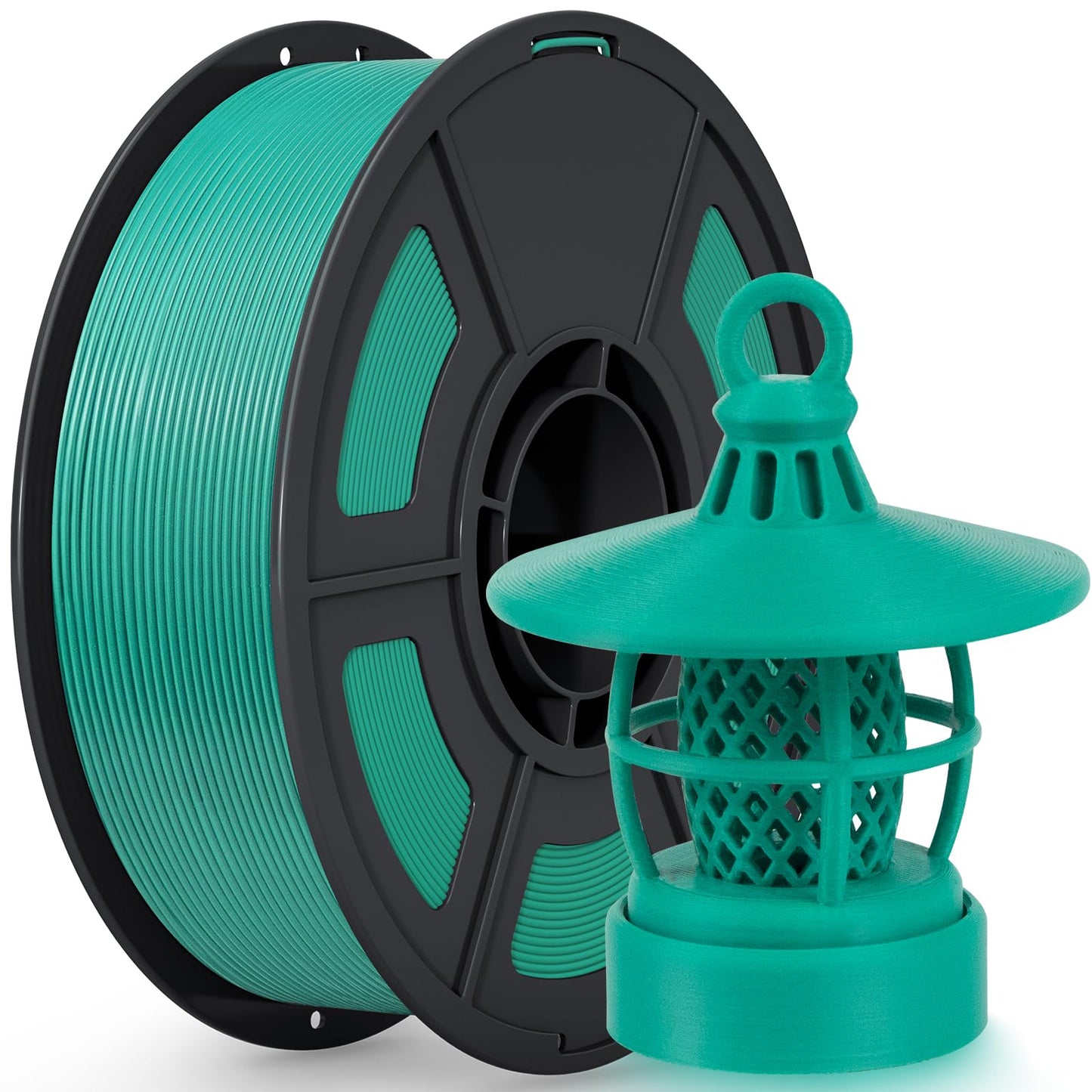 iSANMATE ASA Filament 1.75mm Emerald Green 1KG, UV & Weather Resistant 3D Printer Filament Perfect for Outdoor Functional Parts,