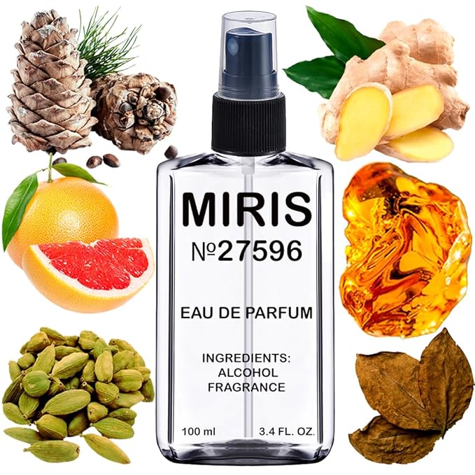 MIRIS No. 27596, Inspired by The One, Long-Lasting Eau de Parfum for Men, Spray 3.4 Fl Oz / 100 ml