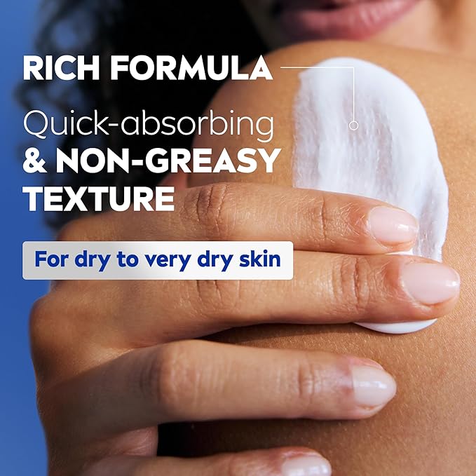 NIVEA Essentially Enriched Body Lotion for Very Dry Skin with Hyaluronic Acid, Almond Oil and Deep Nourishing Serum, 72-Hour Body Moisturizer, Holiday Gifts for Self Care, 16.9 Fl Oz Pump Bottle