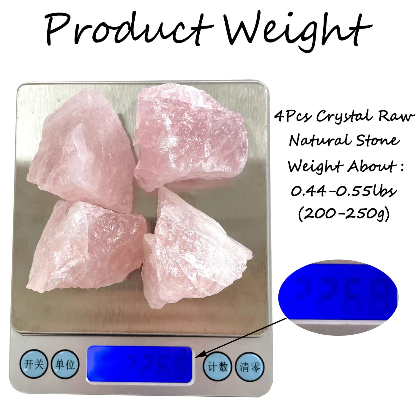 ZHIYUXI 2" Blue Sodalite Crystal Raw Crystals Bulk Crystals and Stones Large Natural Real Quartz Big Huge Rocks Gemstones for Tumbling Witchcraft Wire Wrapping Fountain Rocks Cabbing Room Decor 4Pcs