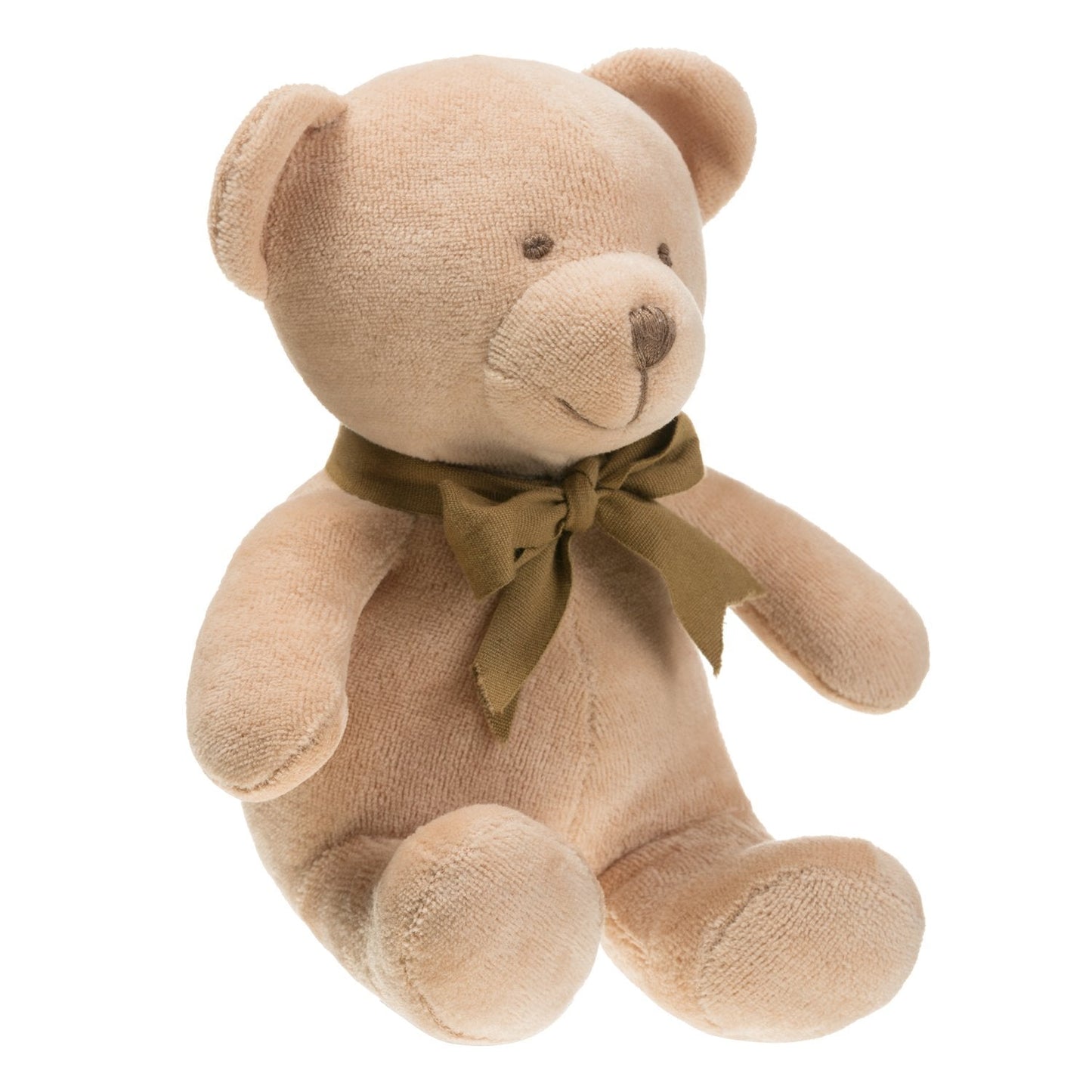 100% Organic Cotton Velour Teddy Bear for Baby Boy & Girl, Toddler Kids | GOTS Certified Eco-Friendly Clothes | Luxury Soft, Breathable & Comfortable Outfit
