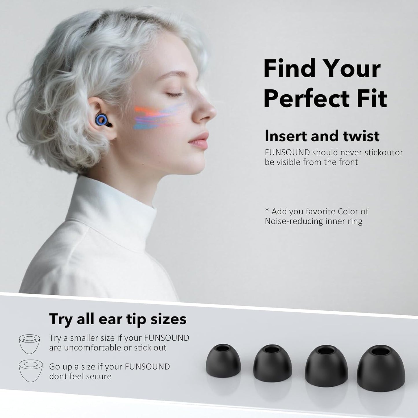 Ear Plugs for Sleeping Noise Cancelling -30dB, 2-Pack Reusable Soft Noise Reduction Ear Plugs for Sleep, Travel,Deep Focus, Hearing Protection,Concert with Carrying Case(Red*2)