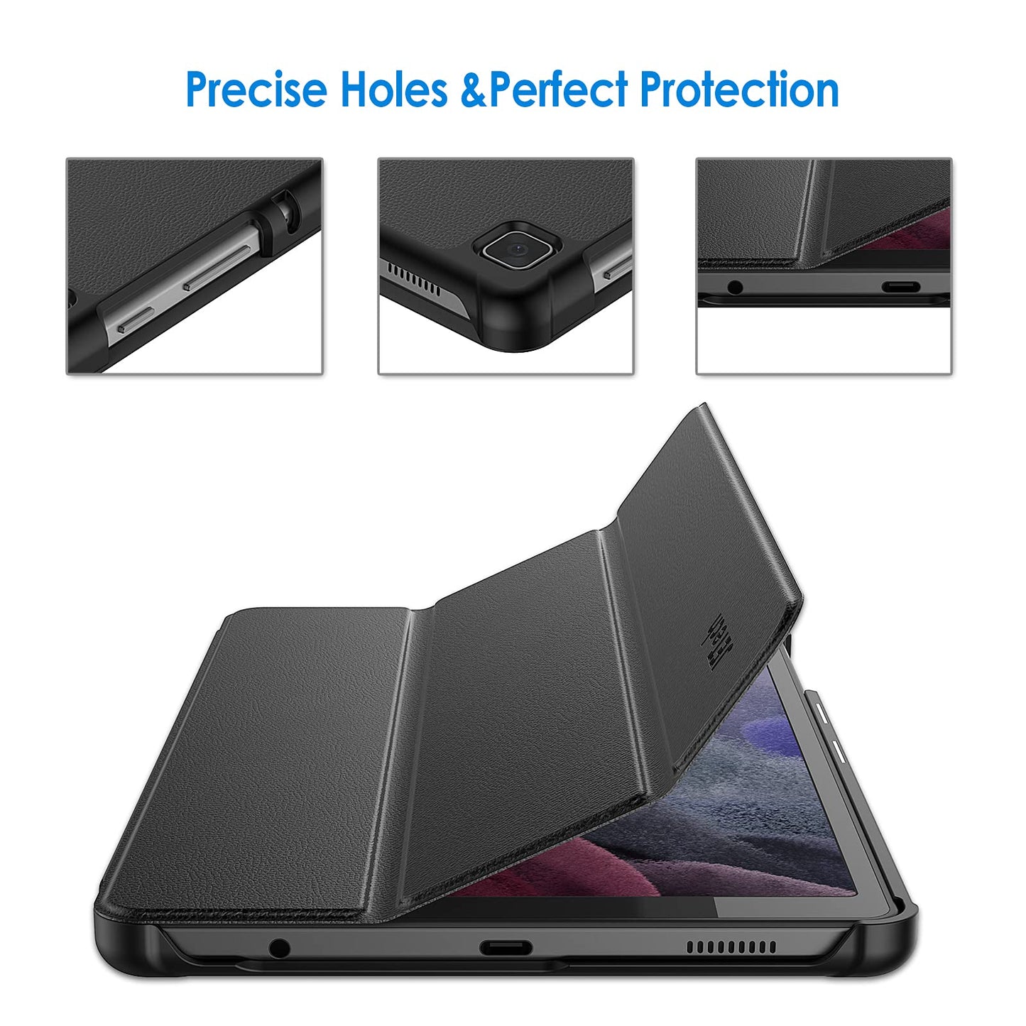 Jetech Case For Samsung Galaxy Tab A7 Lite 8.7-Inch 2021 (Sm-T227, Sm-T225, Sm-T220), Not For Galaxy Tab A7 10.4-Inch 2020 (Blac