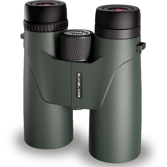 12x42 HD Binoculars for Adults High Powered, Super Bright BAK4 Prism Waterproof Binoculars with Low Light Vision for Bird Watchi