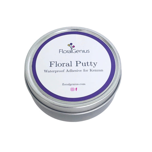FLORALGENIUS Waterproof Floral Putty – 5 ft Roll | Floral Clay Alternative for Securing Flower Frogs, Kenzans & Arrangements | Strong Hold Floral Design Putty/Floral Stick