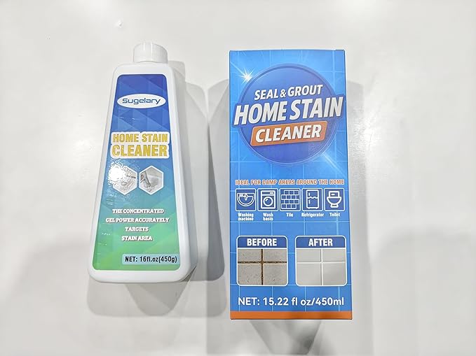 Sugelary Household Washing Machine Cleaner, Home Remover Gel for Refrigerator Strips, Grout Cleaner Best for Home Sink, Kitchen, Showers(10 Fl. oz)