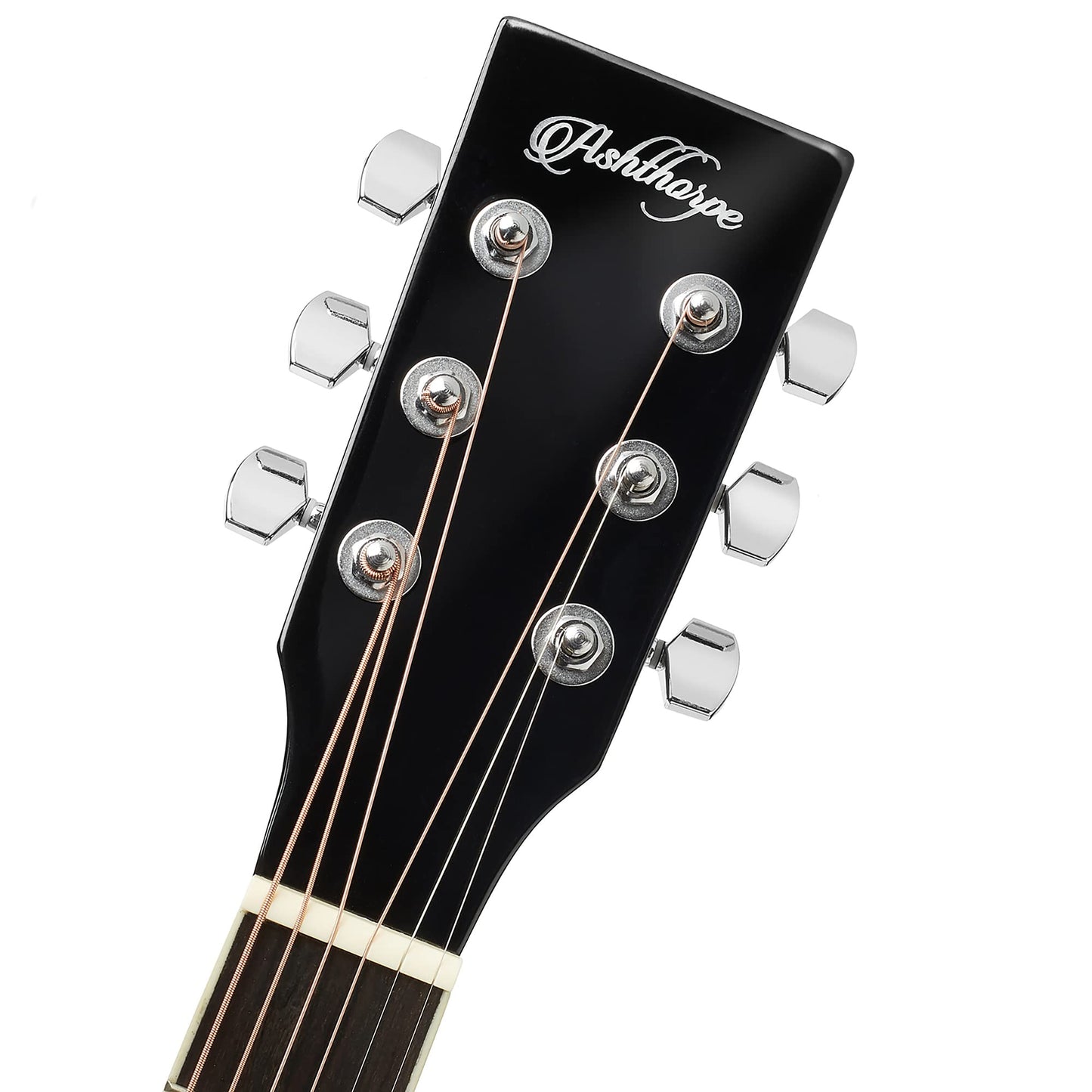 Ashthorpe Full-Size Dreadnought Acoustic Electric Guitar Package With 10 Watt Amp - Sunburst