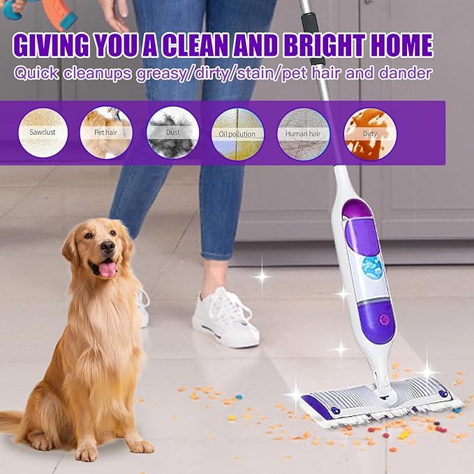 25 Count Power Mop Refills Compatible with Swiffer Power Mop refills, Disposable Multi-Surface Power Mop Pads for Swiffer Power Mop Pads, Cleaning Supplies for Swiffer Power Mop Refill Pads, Unscented