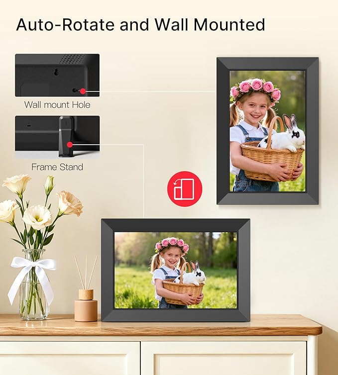 Frameo Digital Photo Frames WiFi 3 Pack