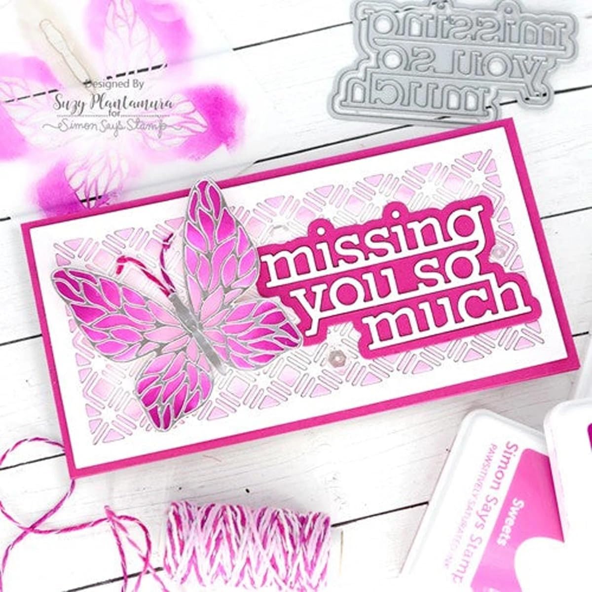 Metal Cutting Die for Scrapbooking - Cut Stencils for DIY Scrapbook Photo Album Decorative Paper Card, Card Making Supplies & Crafting Die Cut (Rectangular Box 6.5 x 3.2 in)