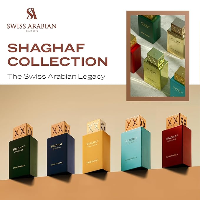 Swiss Arabian Shaghaf Oud Abyad for Unisex - 2.5 oz EDP Spray