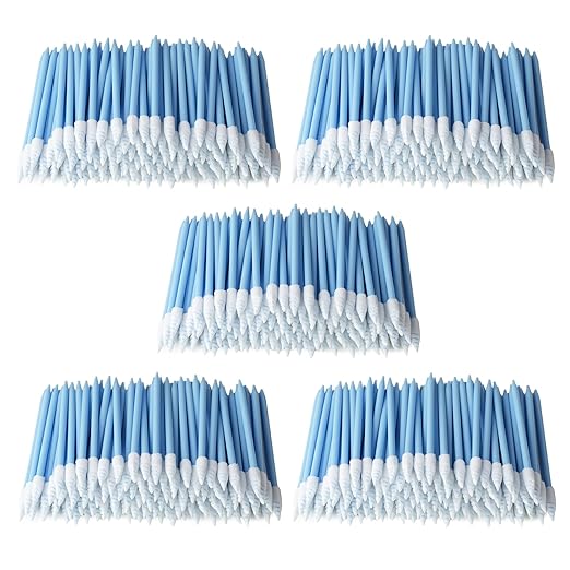 Foam Tip Cleaning Swabs - LUCHOI Thread Cleaning Swab Sticks, Detailing Lab Swab Stick for Inkjet Printer, Camera, Optics Lens, Automotive Detailing (500PCS)