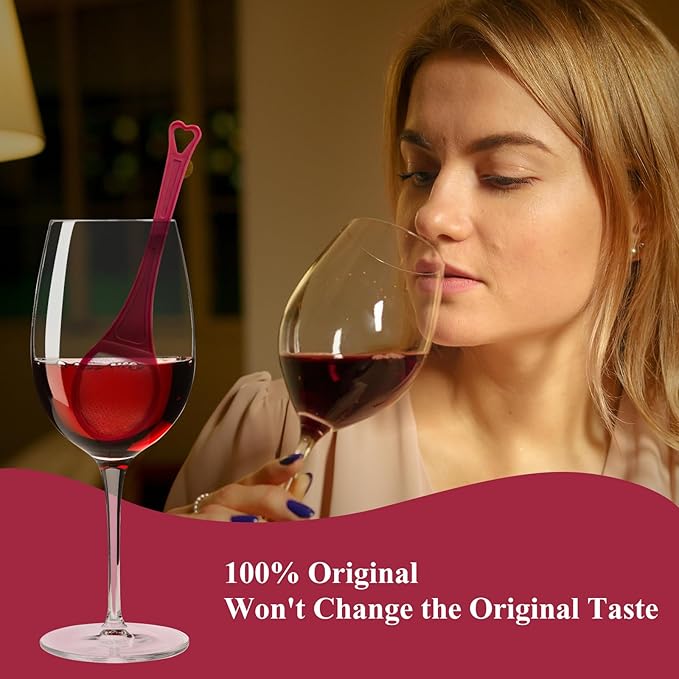 Clerona Wine Filters, the Wine Purifier, Sulfite and Histamines Remover - Naturally Eliminate Allergies & Sensitivities (Pack of 16)