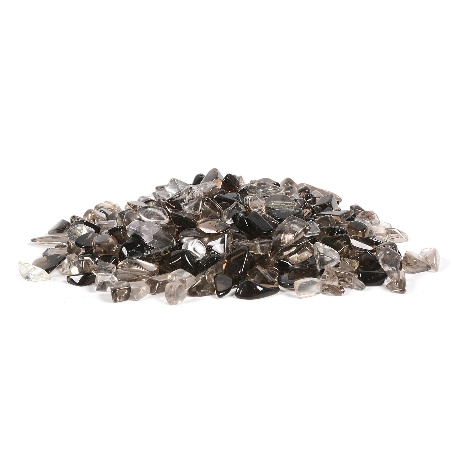 Natural Smoky Quartz Polished Chips Crushed Tumbled Stone Crystal Healing Embellishments 100 grams