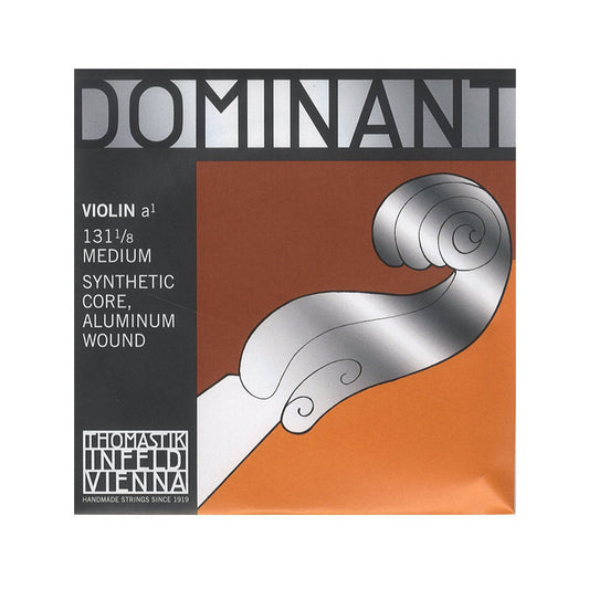 Thomastik-Infeld 131.18 Dominant Violin String, Single A String, 131, 1/8 Size, Aluminum Wound