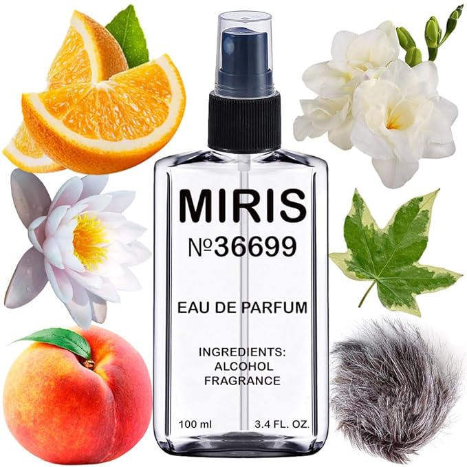 MIRIS No. 36699, Inspired by Bruno Bana, Long-Lasting Eau de Parfum for Women, Spray 3.4 Fl Oz / 100 ml
