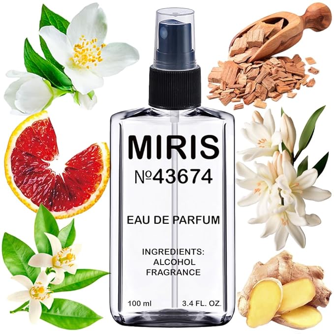 MIRIS No. 43674, Inspired by Twily, Long-Lasting Eau de Parfum for Women, Spray 3.4 Fl Oz / 100 ml