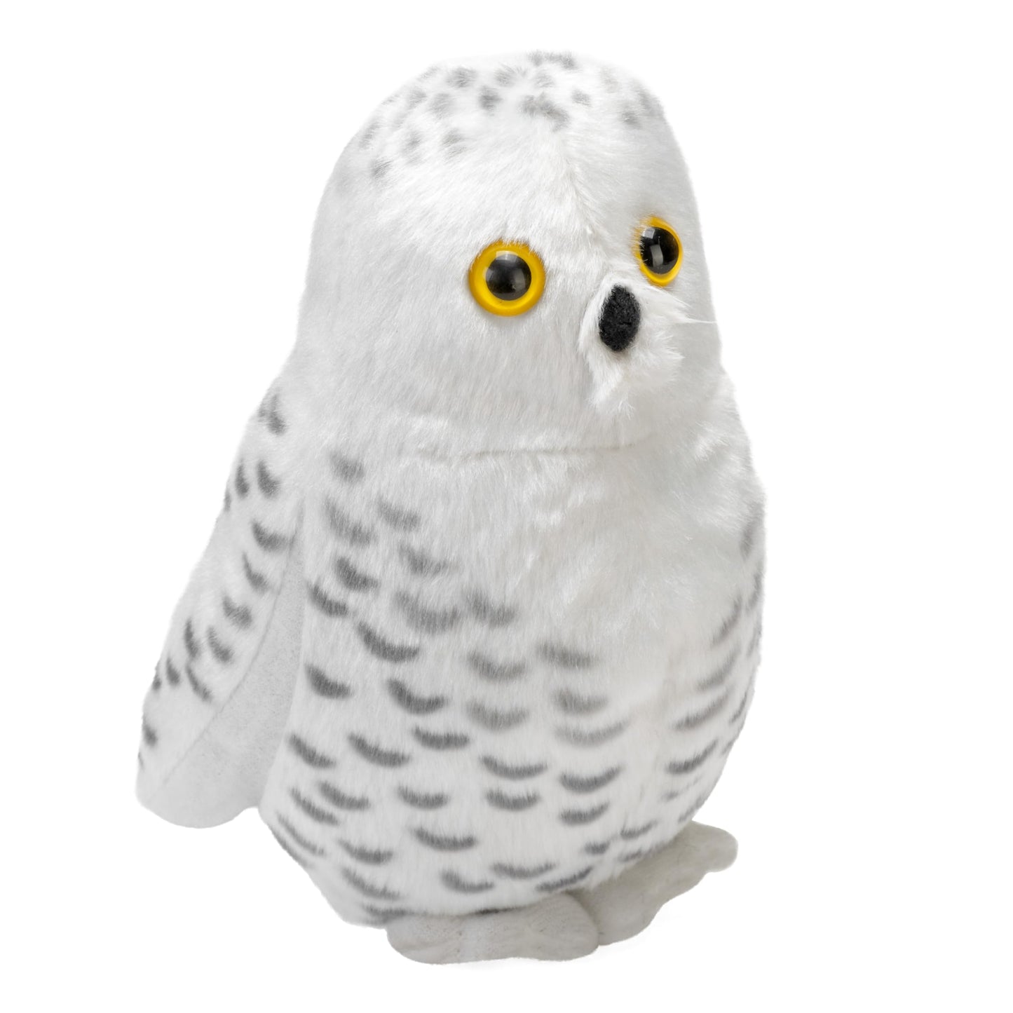 Wild Republic Audubon Birds Snowy Owl with Authentic Bird Sound, Stuffed Animal, Bird Toys for Kids & Birders