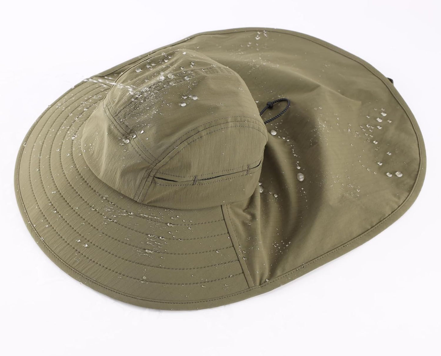 Home Prefer UPF 80+ Sun Hat for Men Women Wide Brim Sun Hat with Neck Flap Summer Safari UV Protection Gardening Fishing Hat