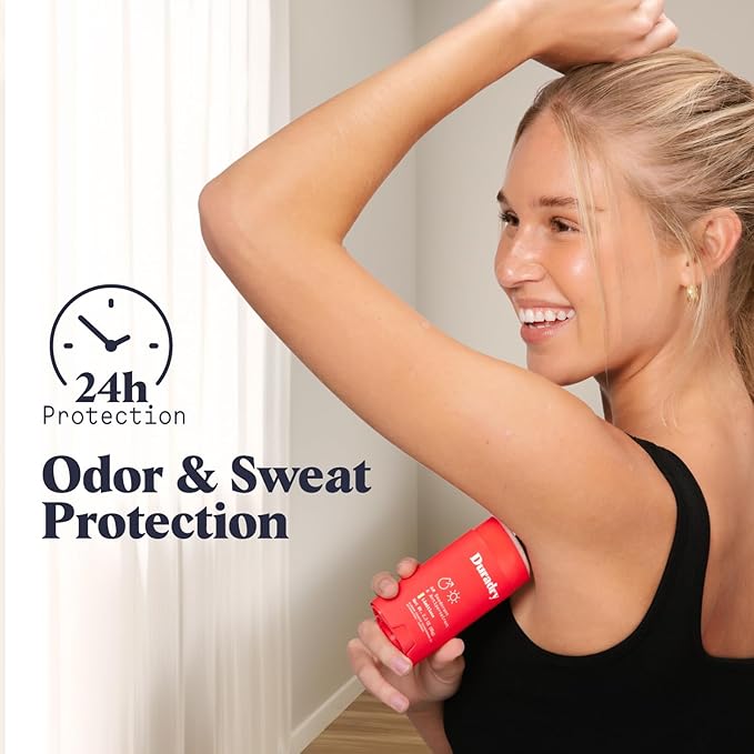 Duradry Clinical-Strength Antiperspirant Deodorant for Women and Men – Clean Formula with Natural Ingredients – Odor and Excessive Sweat Protection for Armpits–Limitless (Cool Citrus + Cedar),3 Pack