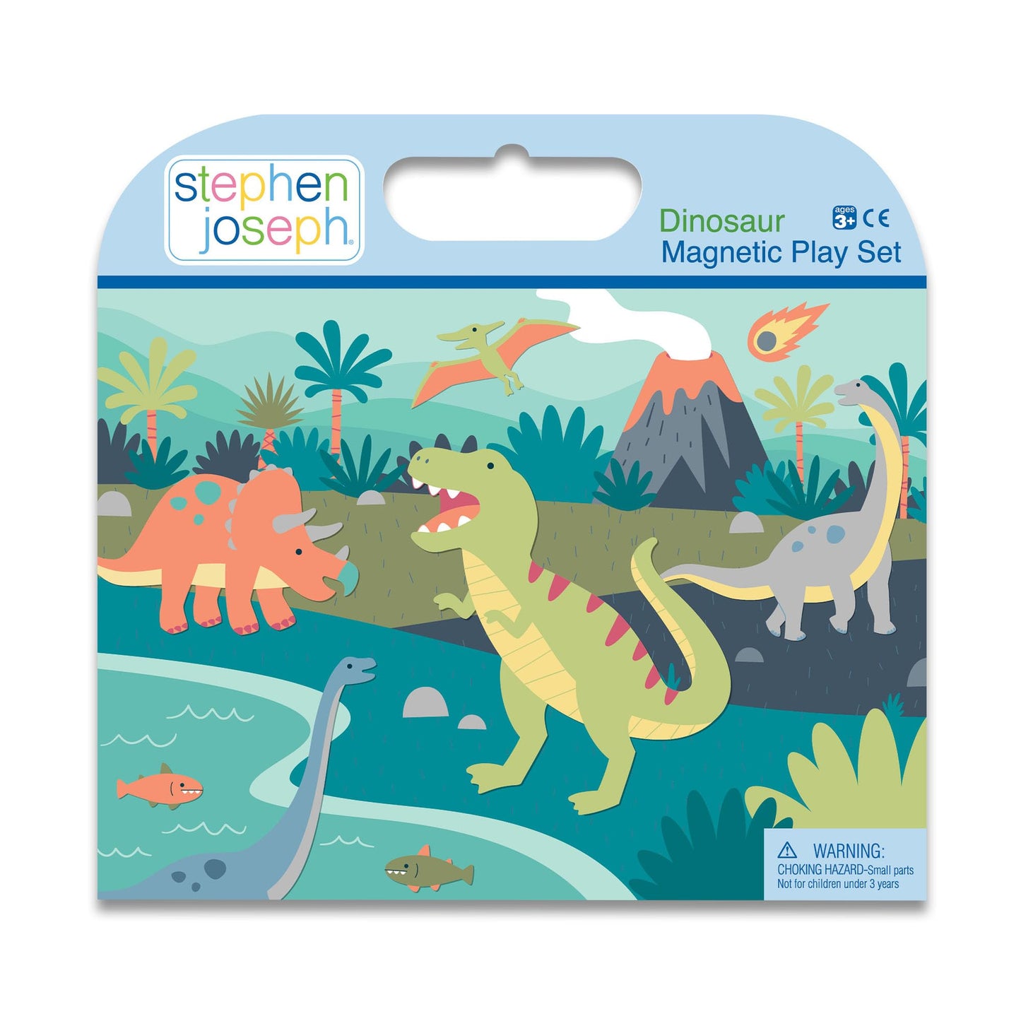 Stephen Joseph Magnetic Play Set Dino