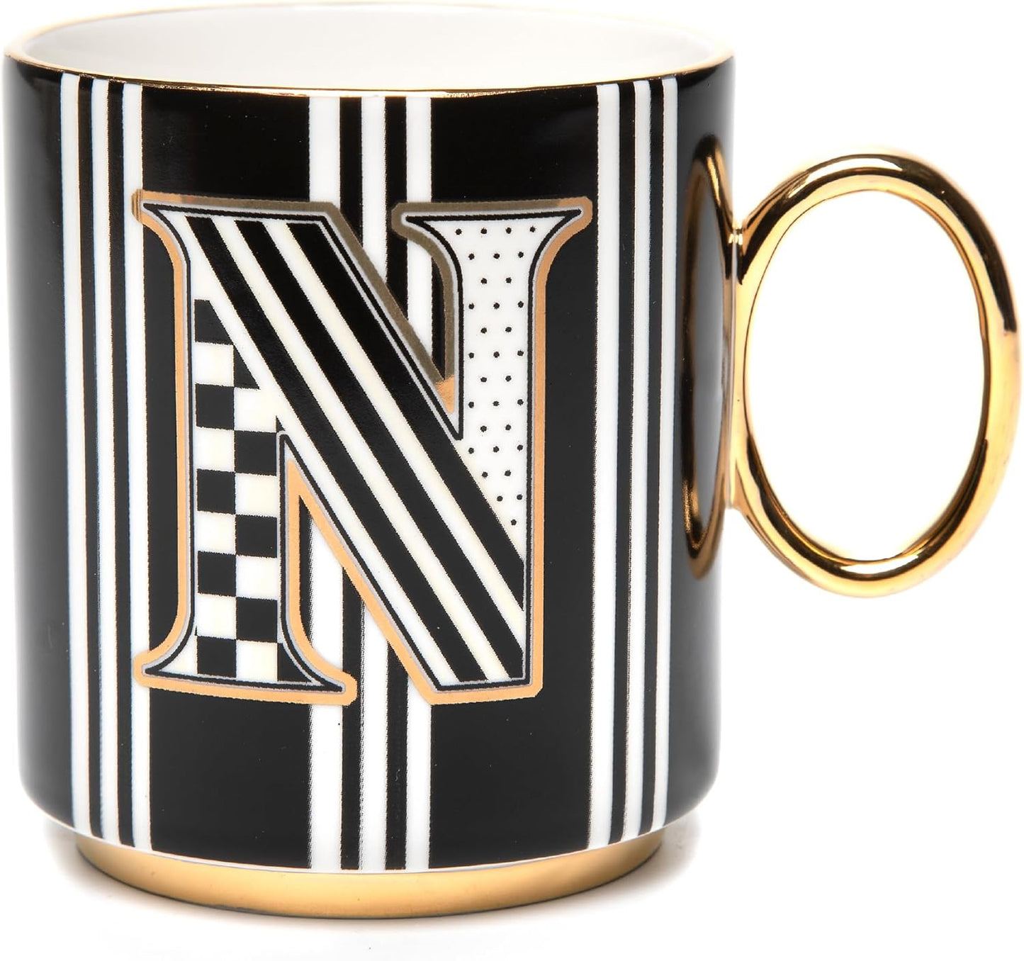MACKENZIE-CHILDS My Mug, Decorative Ceramic Coffee Mug with Handle, N