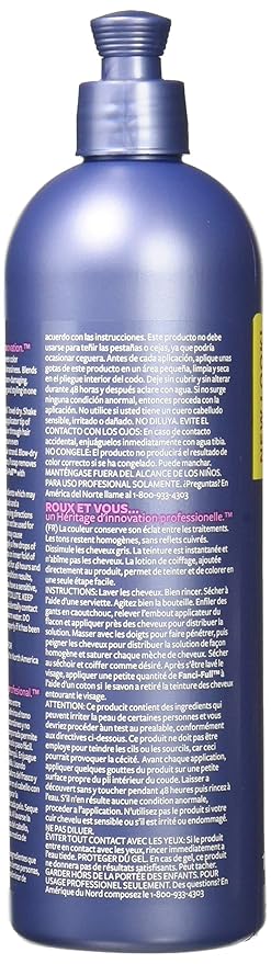 Roux Fanci-Full Instant Hair Color Rinse by Roux, Black Rage ,Temporarily Evens Tones, Blends Away Gray, 15.2 Oz