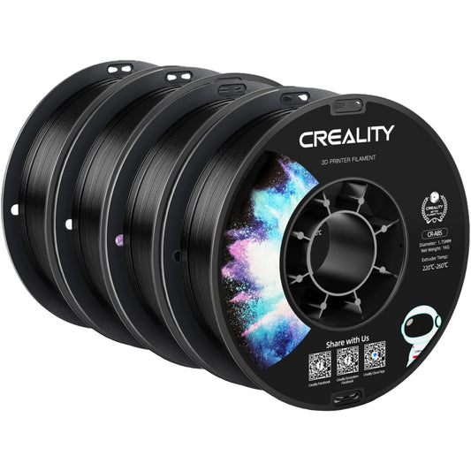 Creality ABS Filament 1.75mm Black 4 kg,3D Printer Filaments, Strong, Durable, Good Heat Resistant, Less Odor, Dimensional Accur