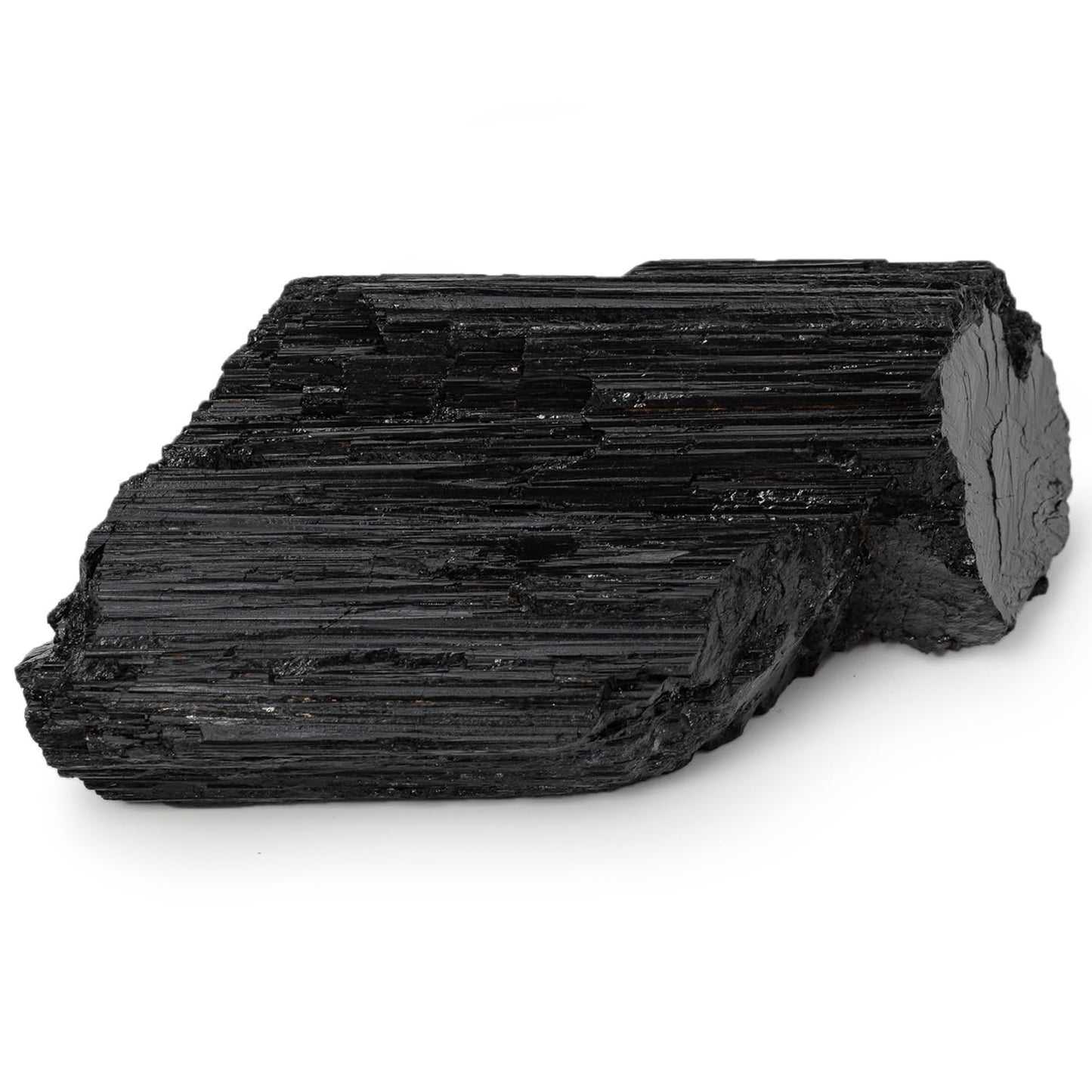 SMOHEAL Large Raw Black Tourmaline Crystal Natural Rough Stone Healing Crystals for Meditation Reiki Energy Decoration 2-3lbs