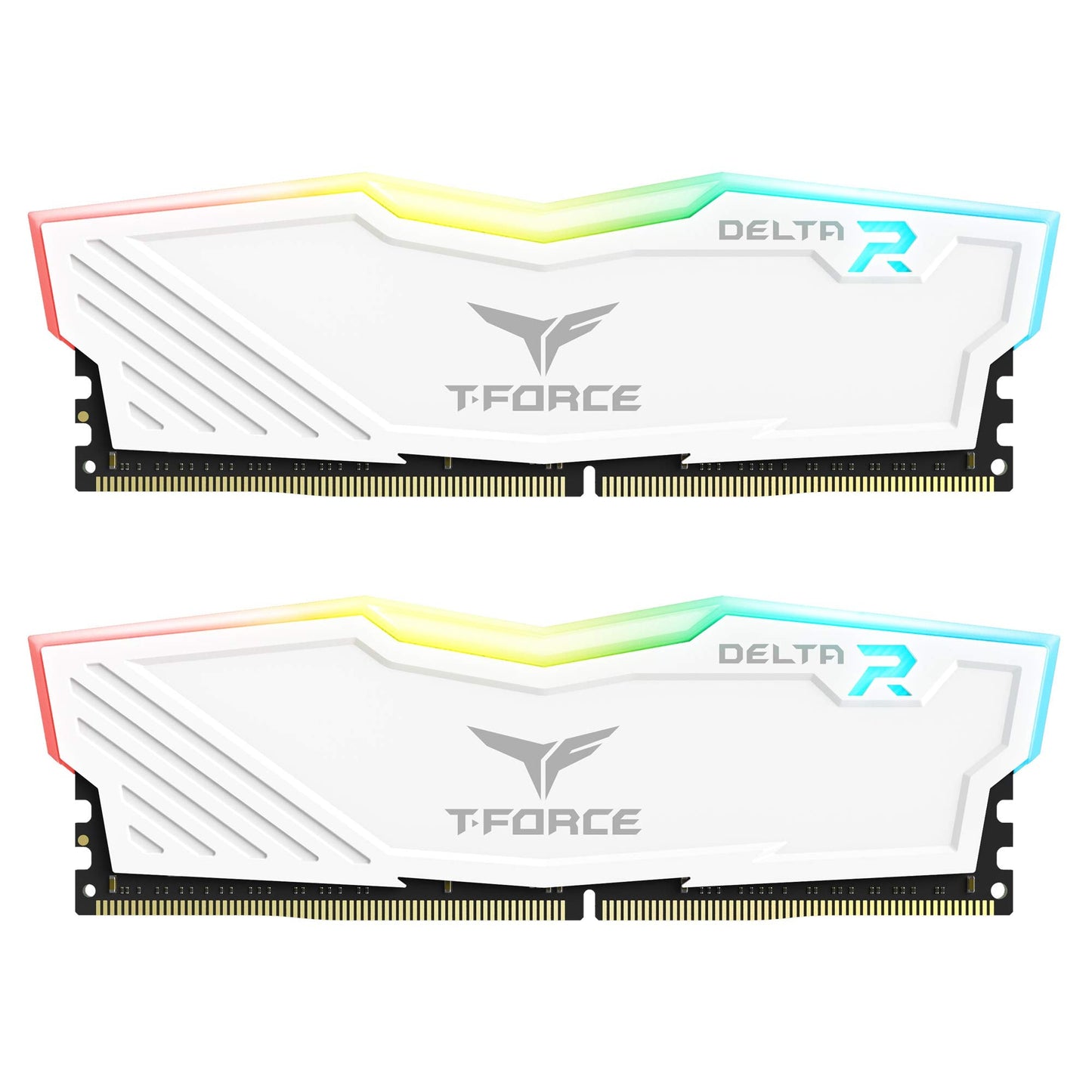 Teamgroup T-Force Delta Rgb Ddr4 16Gb (2X8Gb) 3600Mhz (Pc4-28800) Cl18 Desktop Gaming Memory Module Ram Tf4D416G3600Hc18Jdc01 -