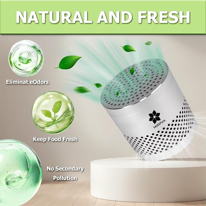 Refrigerator Deodorizer-Stainless Steel-refrigerator deodorizer 10 years-Refrigerator Deodorizer Odor Eliminator-More Effective Than Baking Soda Bamboo Air Purifying Bags -refrigerator deodorizers