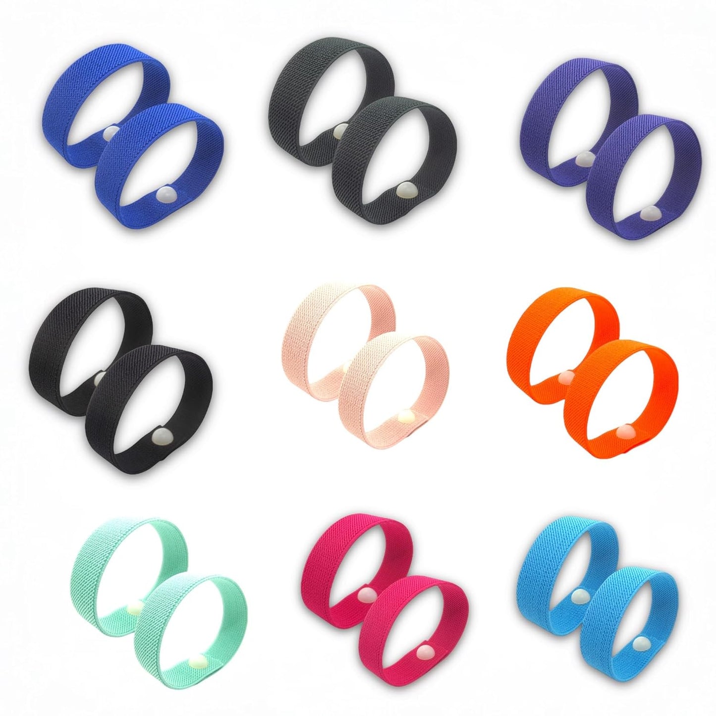 Motion Sickness Relief Acupressure Wristbands for Kids and Adults – Waterproof, Slip-On, Nausea Relief, Motion Sickness, Travel (2 Pack) (Rose, X-Small 5)