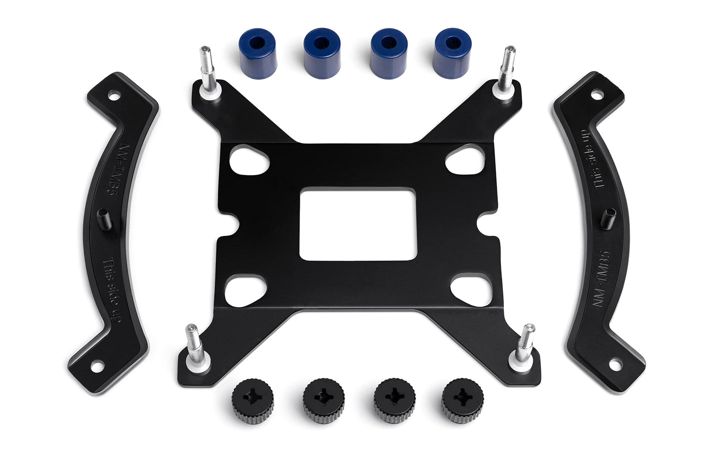 Noctua Nm-I17Xx-Mp78 Chromax.Black, Mounting Kit For Noctua Cpu Coolers On Intel Lga1851 And Lga1700 Platform (Black)