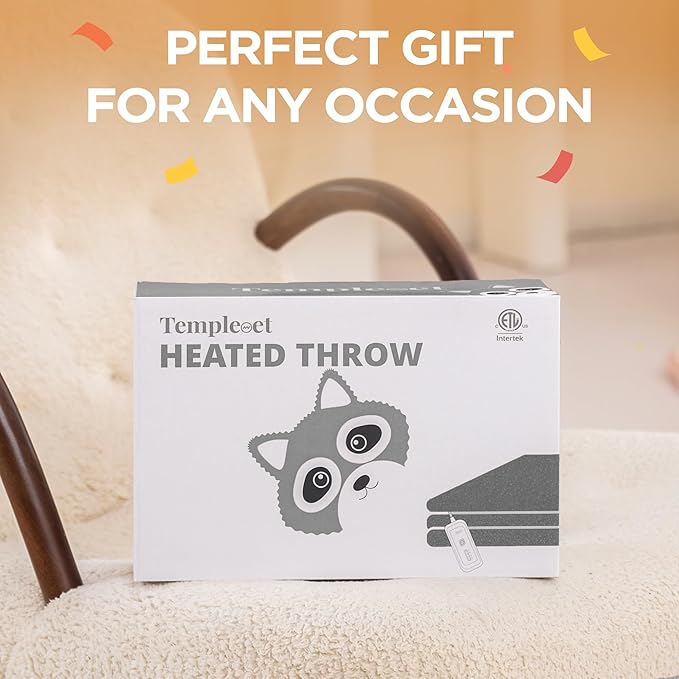 Heated Blanket Full Size - Single Controllers Electric Blanket Full with 9 Heat Settings & 10 Hour Auto Off,Overheat Protection,Machine Washable 72"x84"(Dark Gray)